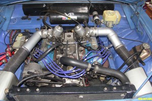 Twin S.U.s and cool air pipes