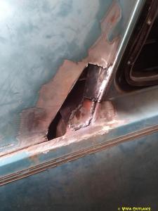 Rear quarter repair