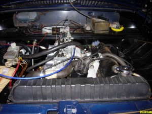 Engine bay layout