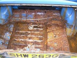 Rusty boot 