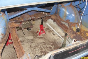 Boot floor repairs