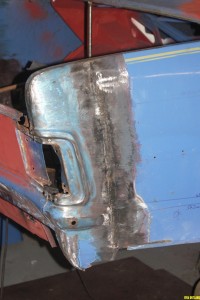 Rear end graft